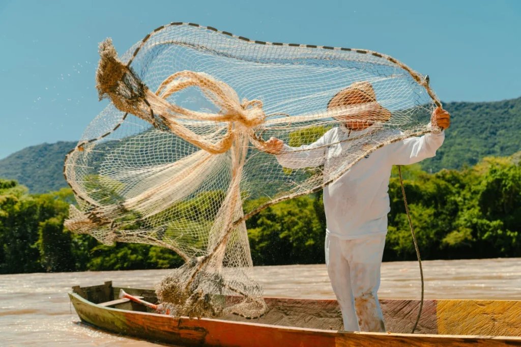 Foto representativa de la pesca en el municipio de Honda