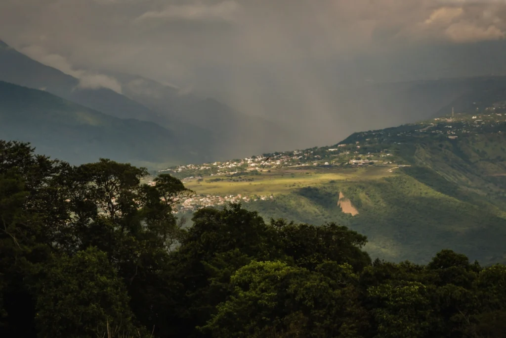 Foto del panorama de Icononzo