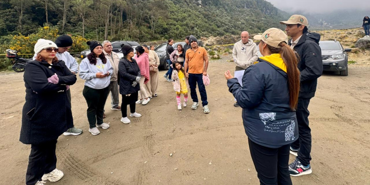 Foto de portada jornada de sensibilización ruta Murillo-Manizales